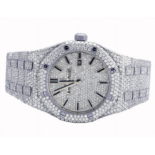 Custom Ladies Audemars Piguet Royal Oak 33MM - 21.35CT VS Diamonds