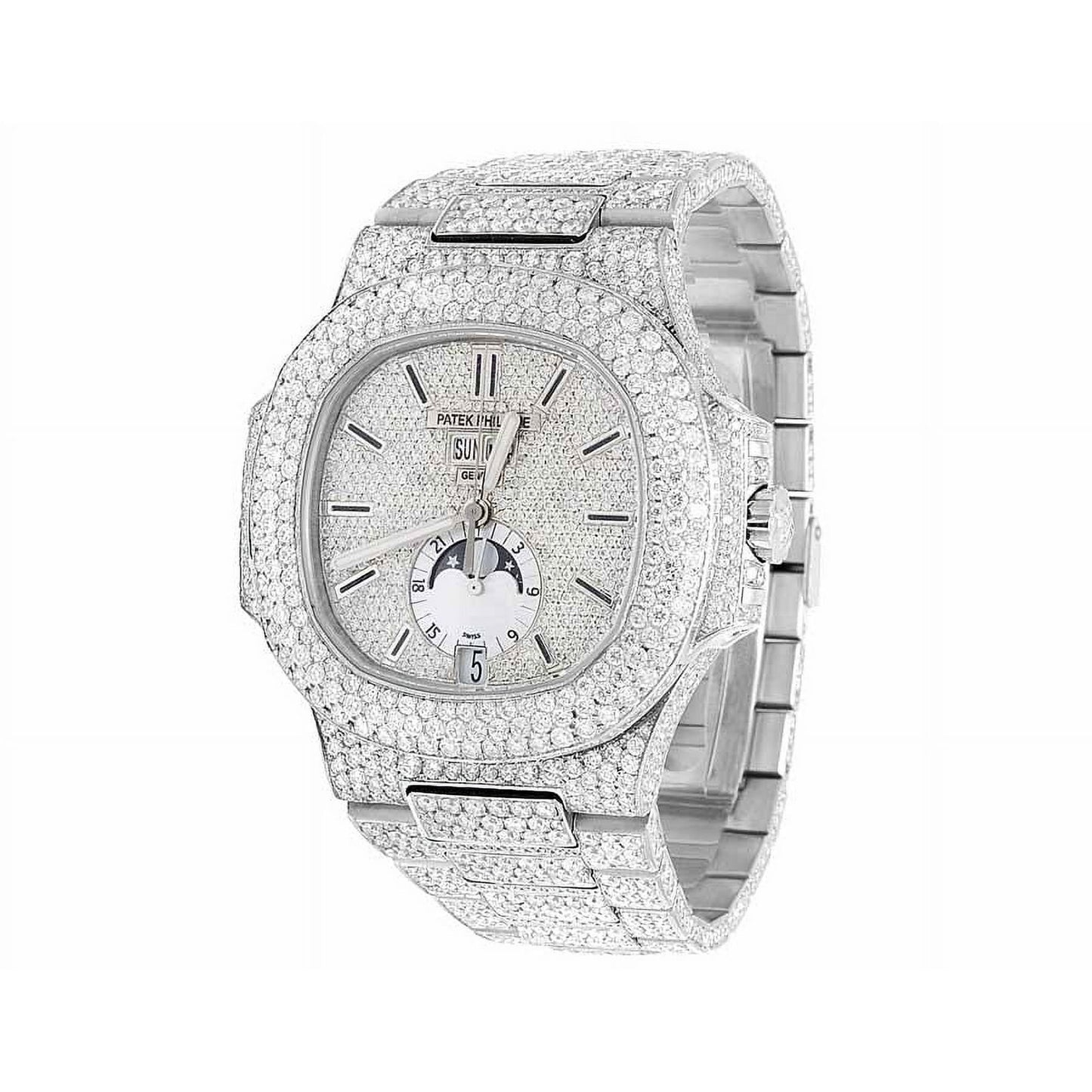 Patek Philippe Nautilus 5726/1A with 34.65CT VS Diamonds