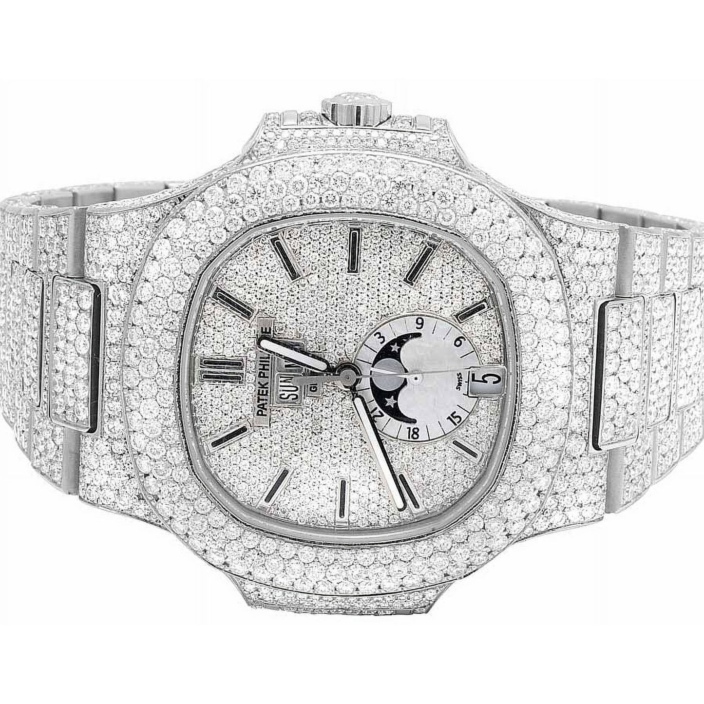 Patek Philippe Nautilus 5726/1A with 34.65CT VS Diamonds