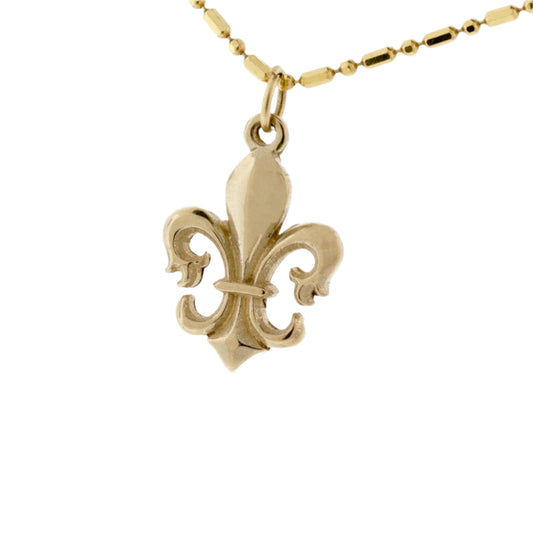 Saints Charm Pendant Necklace - 14K Gold